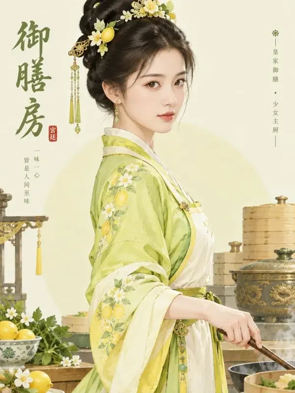 AI免费看《古代小厨娘》高清封面